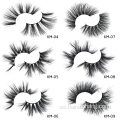 Vendor de pestañas falsas Vendor al por mayor Faux Mink Eyelash Etiqueta privada Siberian 3d Mink Eyelashes